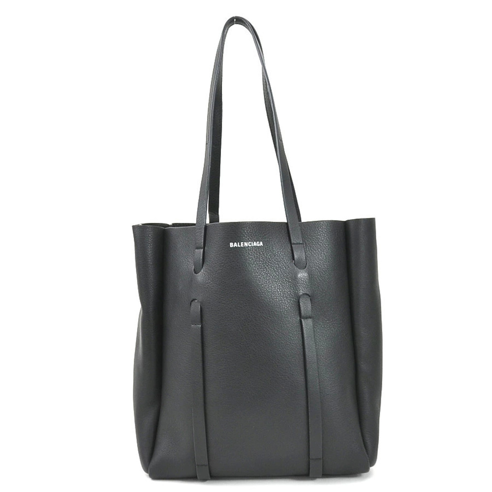 Balenciaga Bag Tote Leather Shoulder Black